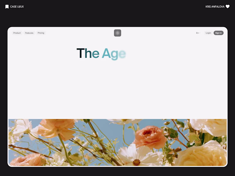 Cover image for Designed the landing page UI