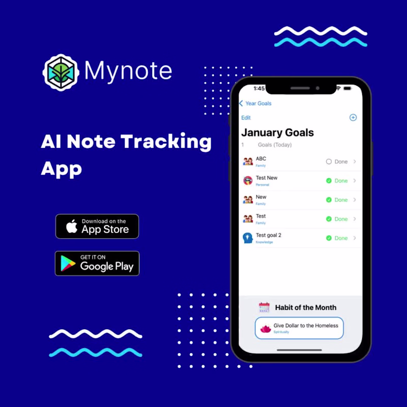Cover image for My Note IOS Mobile App