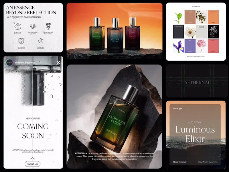 Cover image for Visual Brand Identity for AETHERNAL