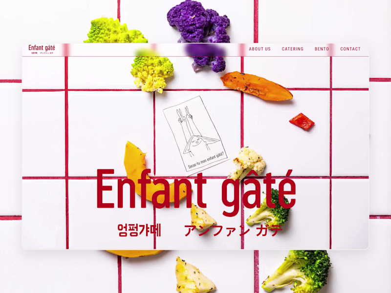 Cover image for Enfant gâté –  Joyful Catering Website