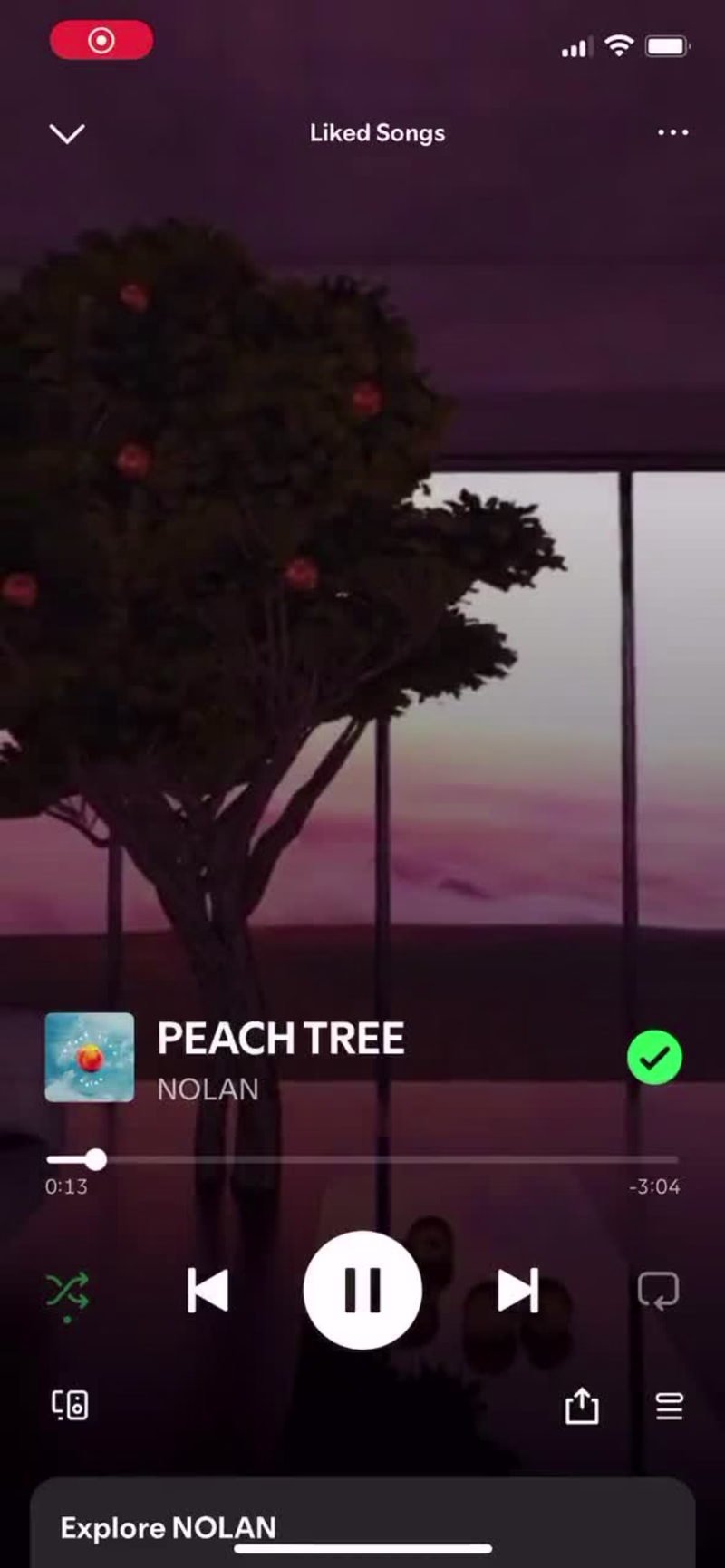 Cover image for 3D Visual for NOLAN – Spotify Track