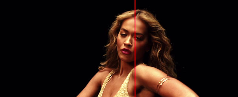 Cover image for beauty retouch Netsky-Rita Ora-Barricades