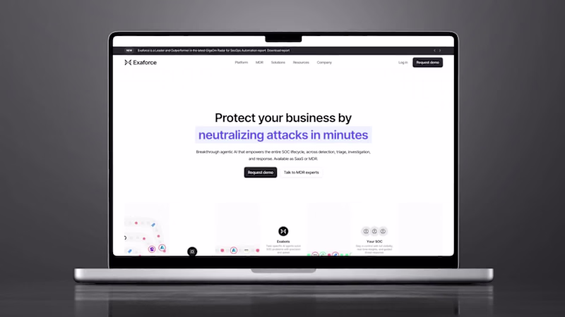 Cover image for Webflow website and video animations for Exaforce For this p...