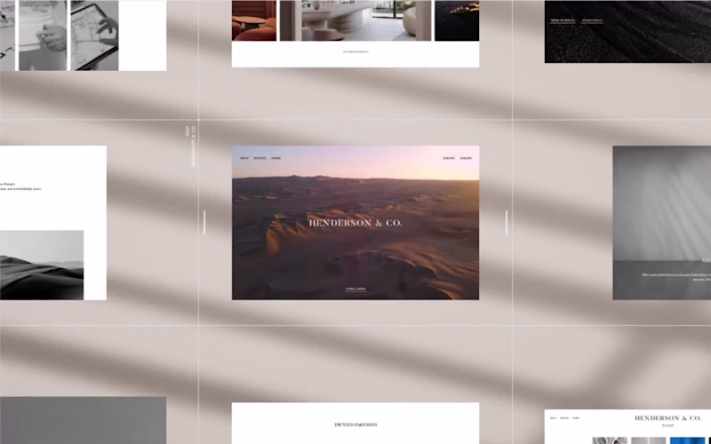 Cover image for Henderson & Co: Business website for architectural design agency