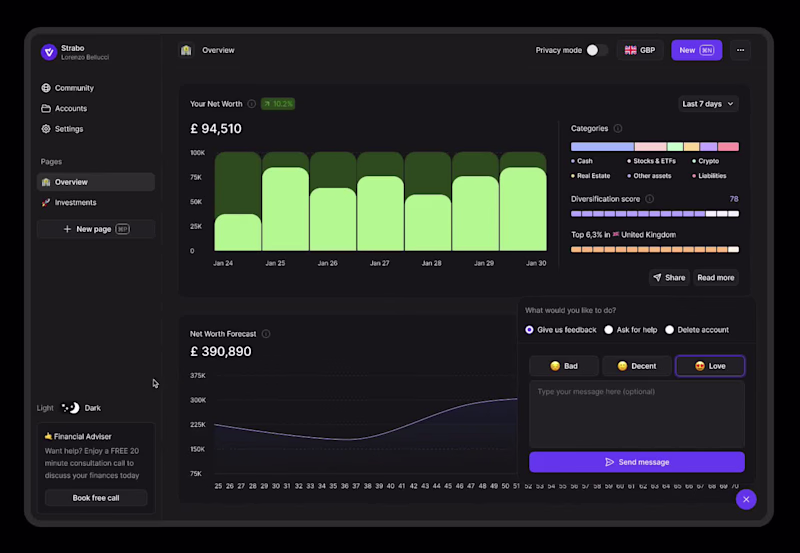 Cover image for Strabo App - Light/Dark Mode