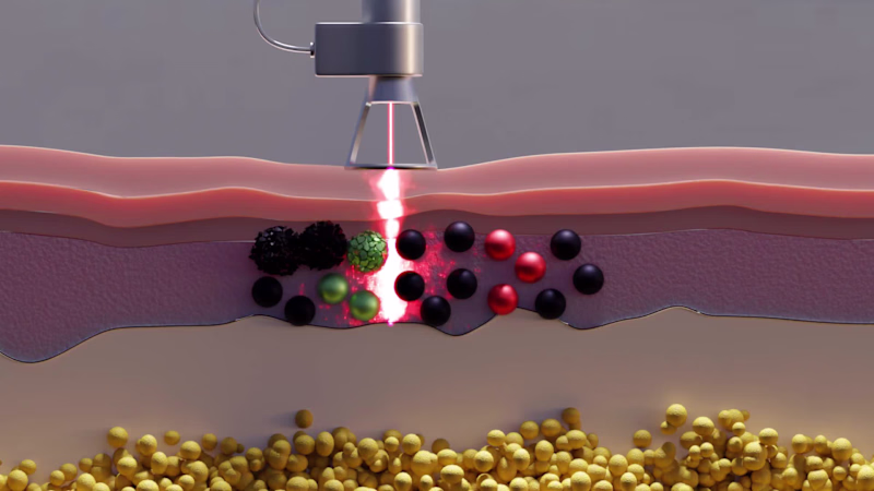 Cover image for Laser tattoo removal animation