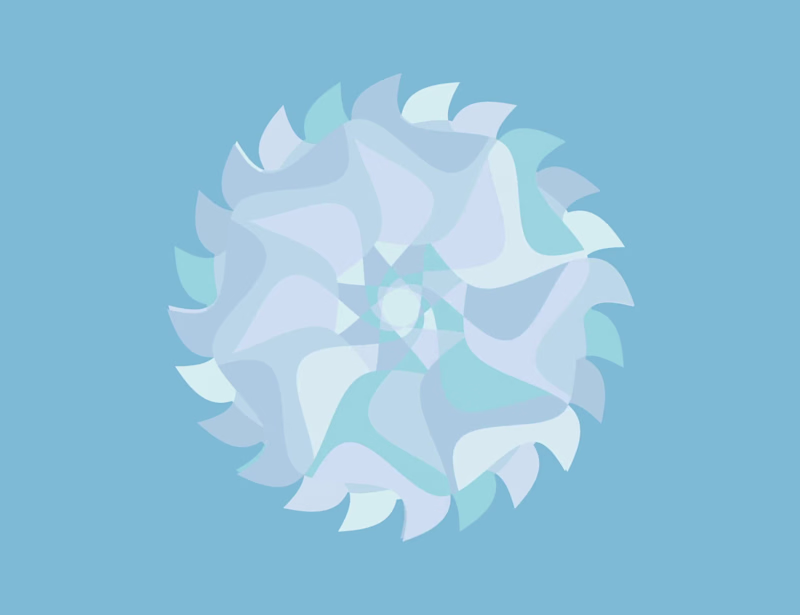 Cover image for Blue Spin Motion Graphic Design
