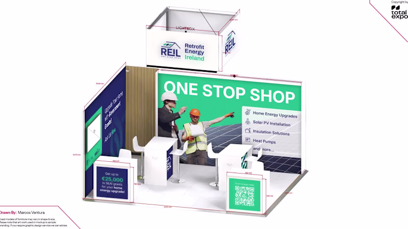 Cover image for REIL - From brand identity to the Ideal Home Show stand desi...
