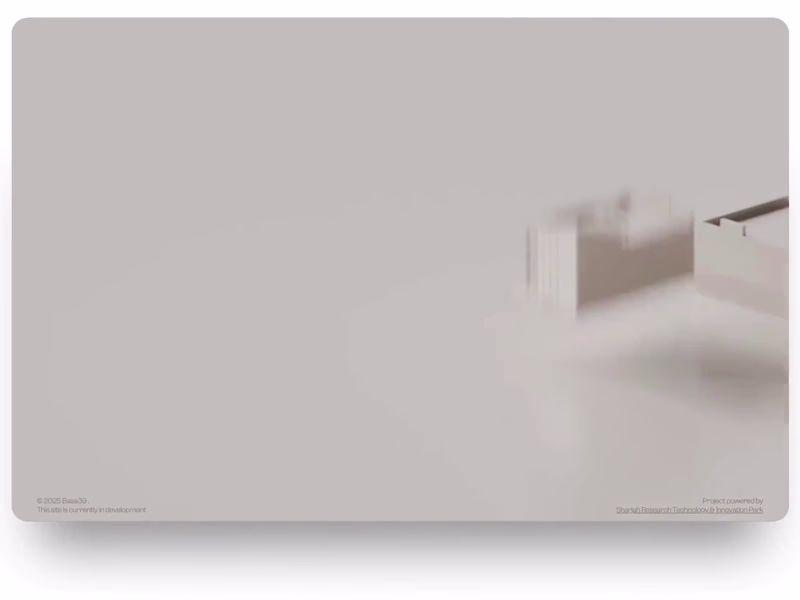 Cover image for Animated video for Base39 Coming-Soon Page