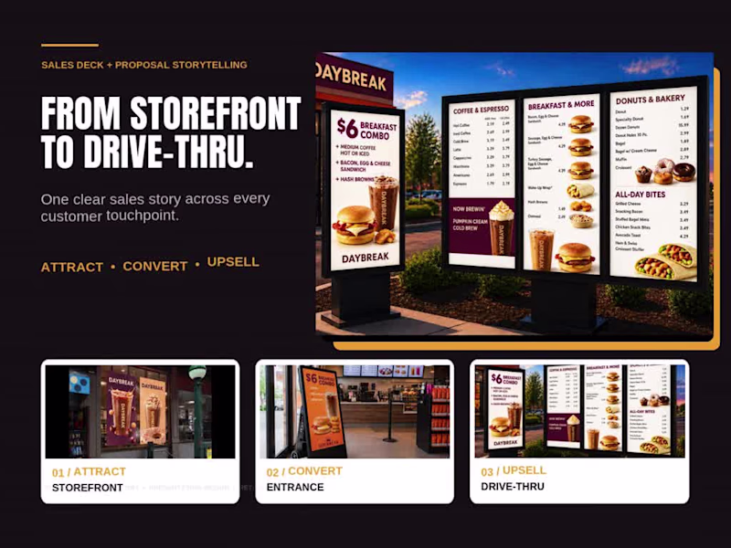 Cover image for Connected Retail Sales Deck + Proposal Storytelling
