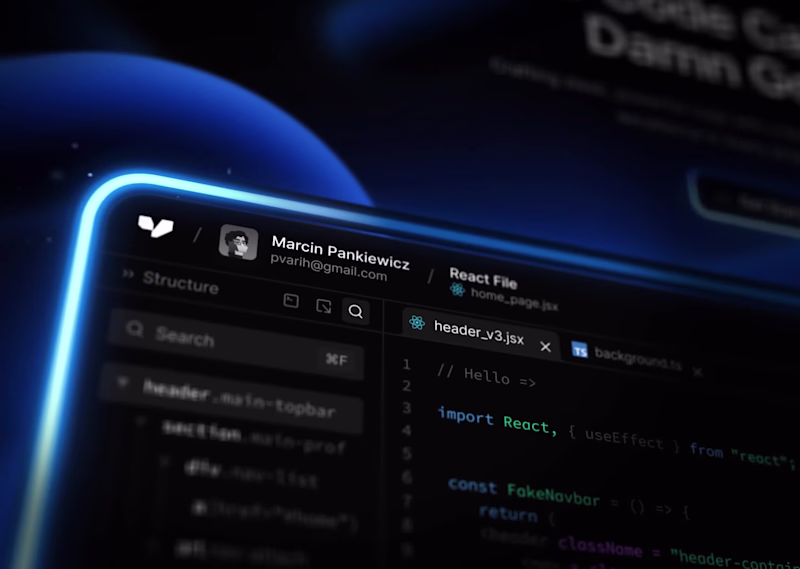 Cover image for Landing Page for Dev App