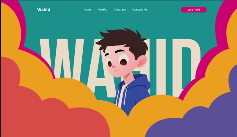 Cover image for I built an interactive hero
