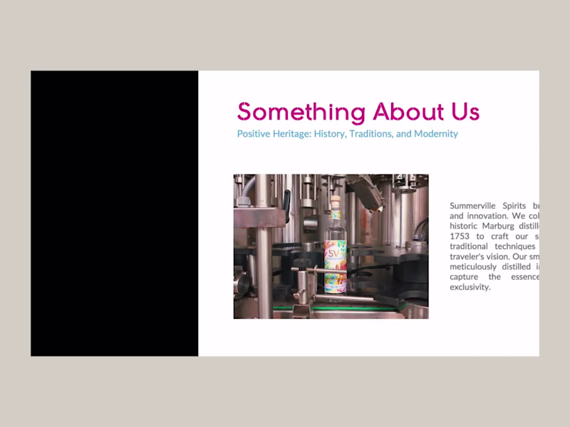 Cover image for Product-Led Pitch Deck Design for Summerville Spirits