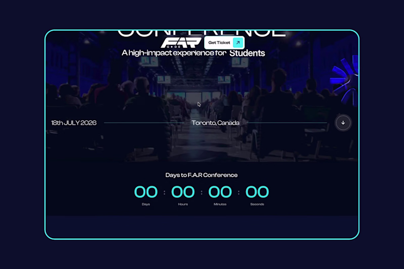 Cover image for F.A.R Code Conference Brand Identity Project