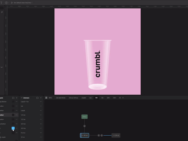 Cover image for Interactive Soda Configurator for Crumbl Cookies