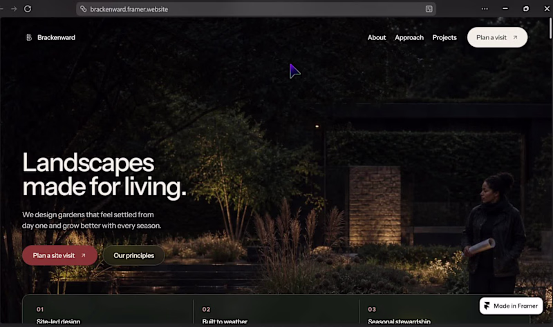 Cover image for My first @framer template is