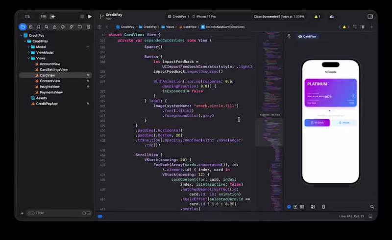 Cover image for Excited to share a small learning project — an iOS UI called...