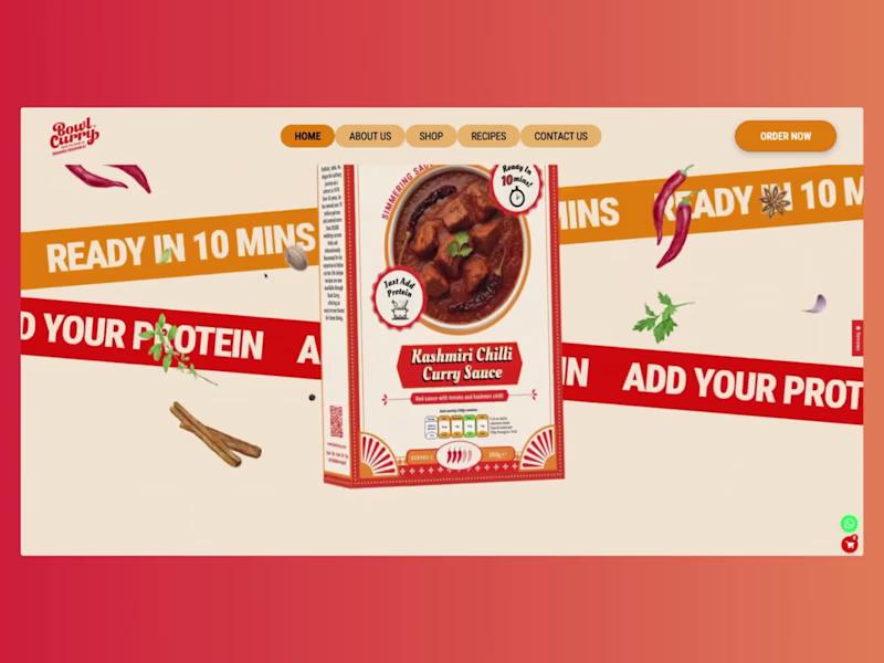 Cover image for Bowl Curry | Web Design & Shopify Development