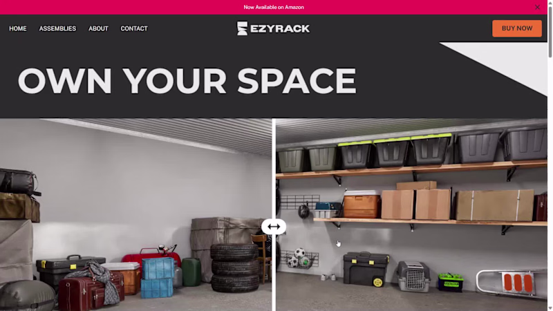 Cover image for EzyRack – Modern Webflow Website