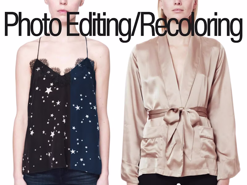 Cover image for Photo Editing/Recoloring/Retouching for Cami NYC