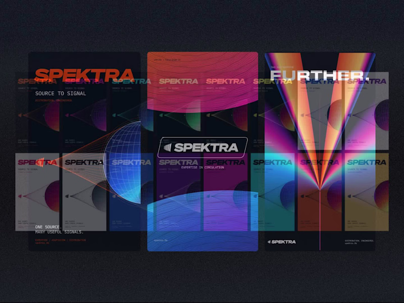 Cover image for Spektra Visual Identity Development