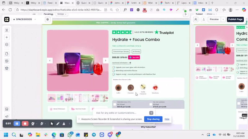Cover image for High-Converting Product Section Built with Replo
