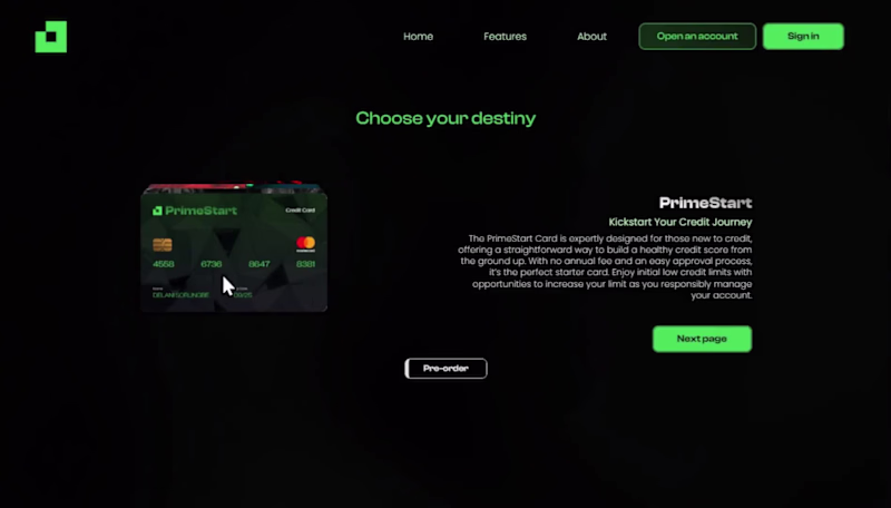 Cover image for Fintech Website In Framer