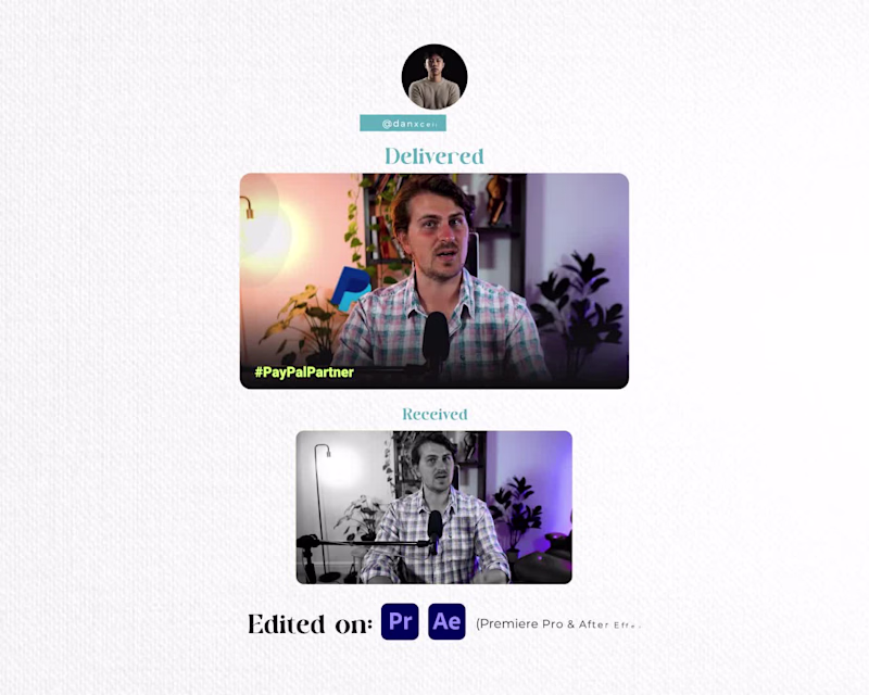 Cover image for Long-form video edited from received assets to final deliver...