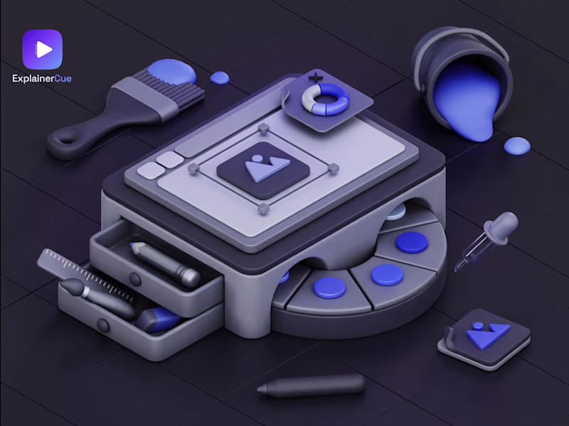 Cover image for 3D Isometric Creative Design for UI/UX Tools