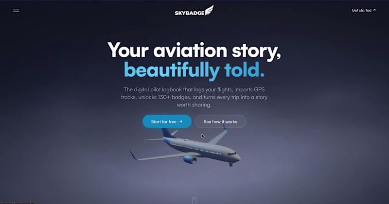 Cover image for SkyBadge is a digital pilot