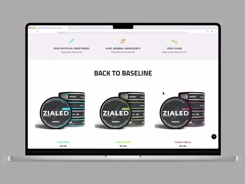 Cover image for Zialed – Premium Nootropic Energy