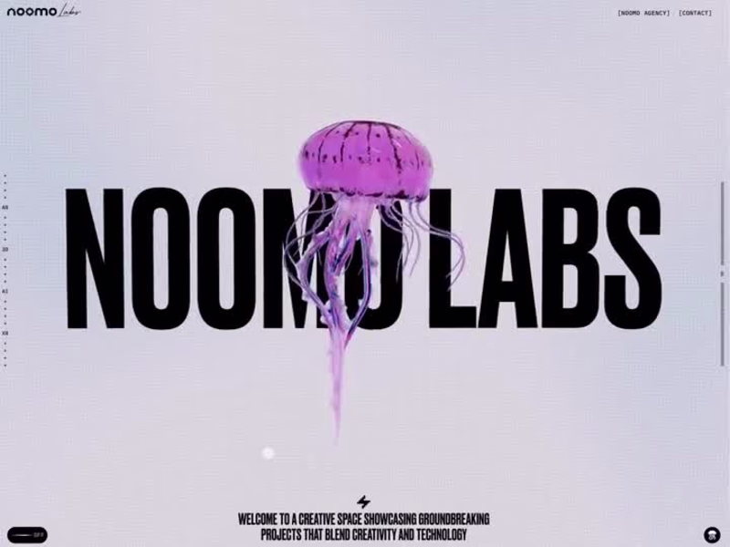 Cover image for Noomo Labs 3D Website Concept
Designed
