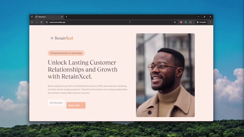 Cover image for RetainXcel Website