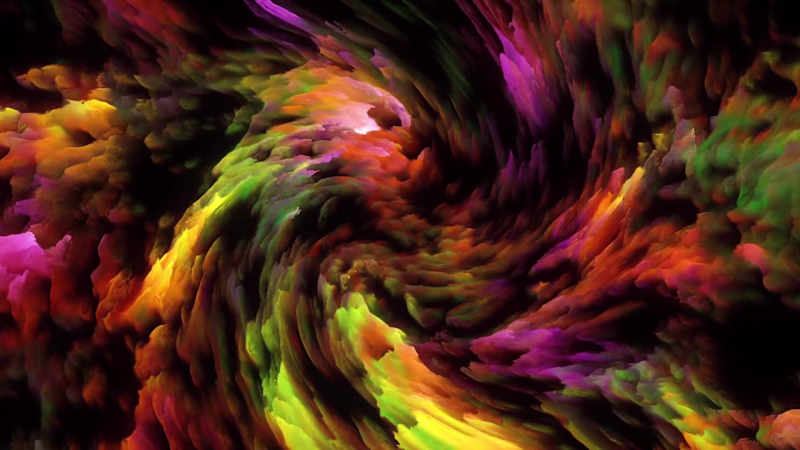 Cover image for Abstract music video background
