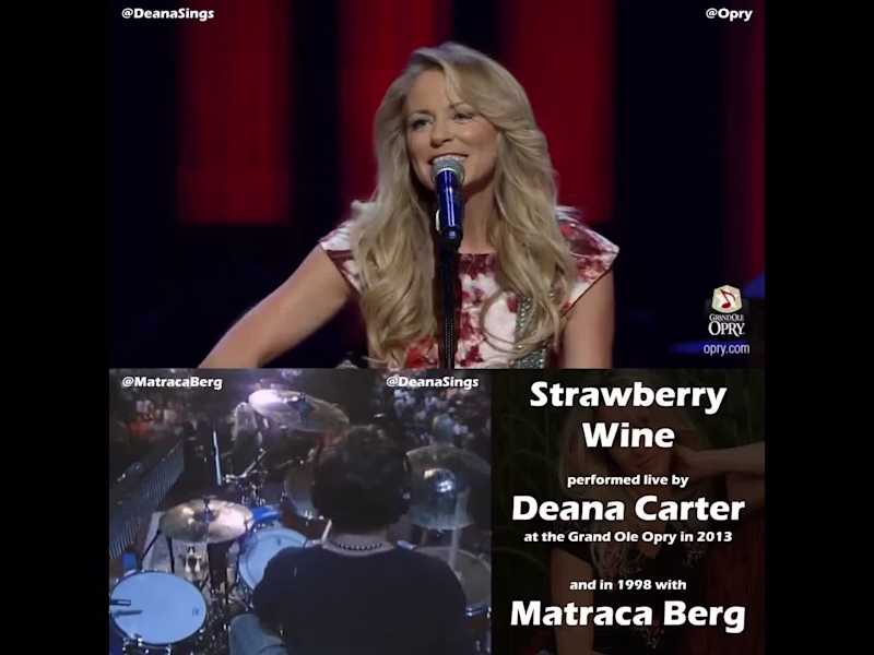 Cover image for Deana Carter – Strawberry Wine