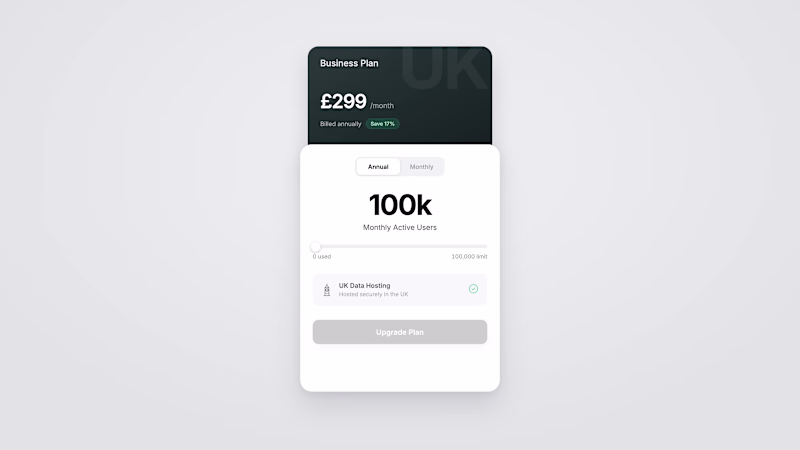 Cover image for A simple pricing upgrade flow
