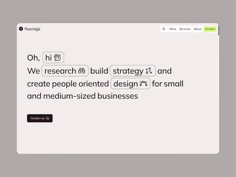 Cover image for Nasnaga — Digital Studio Website