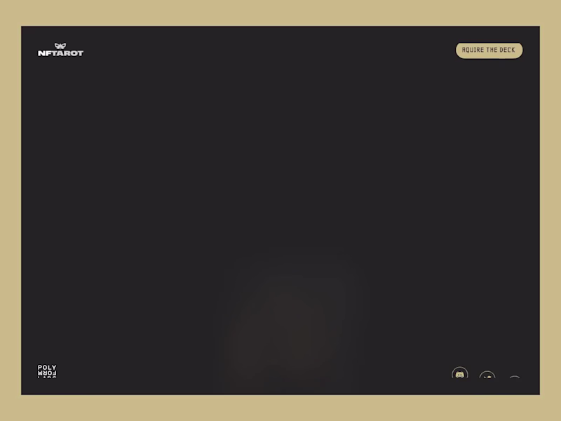 Cover image for Web design for NFTarot we