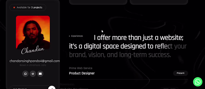 Cover image for Portfolio Website