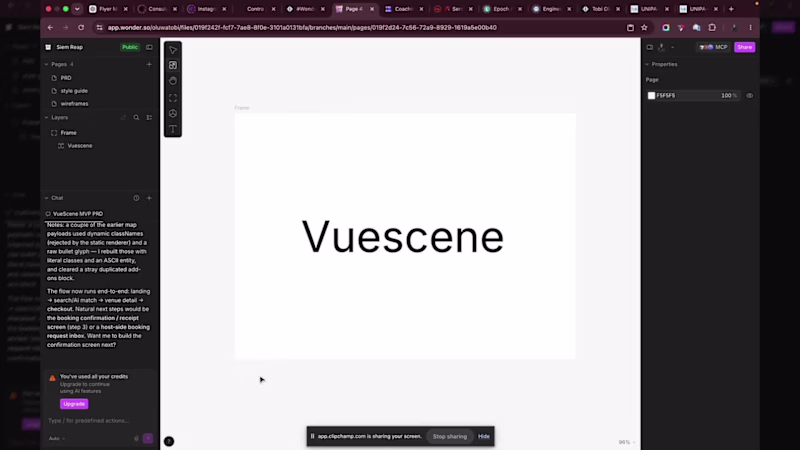 Cover image for VueScene,
Booking an event centre is