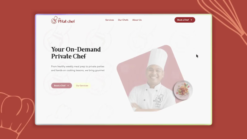 Cover image for One of my favorite client builds this year: The PHat Chef 👨...