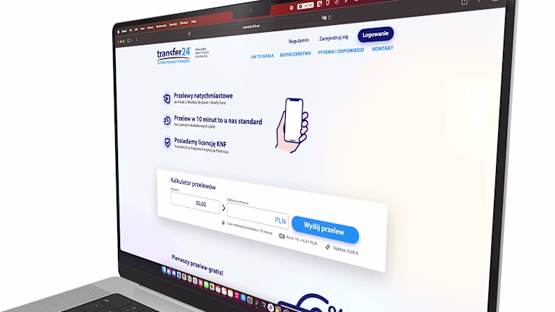 Cover image for RWD + Front-End for Transfer24.eu