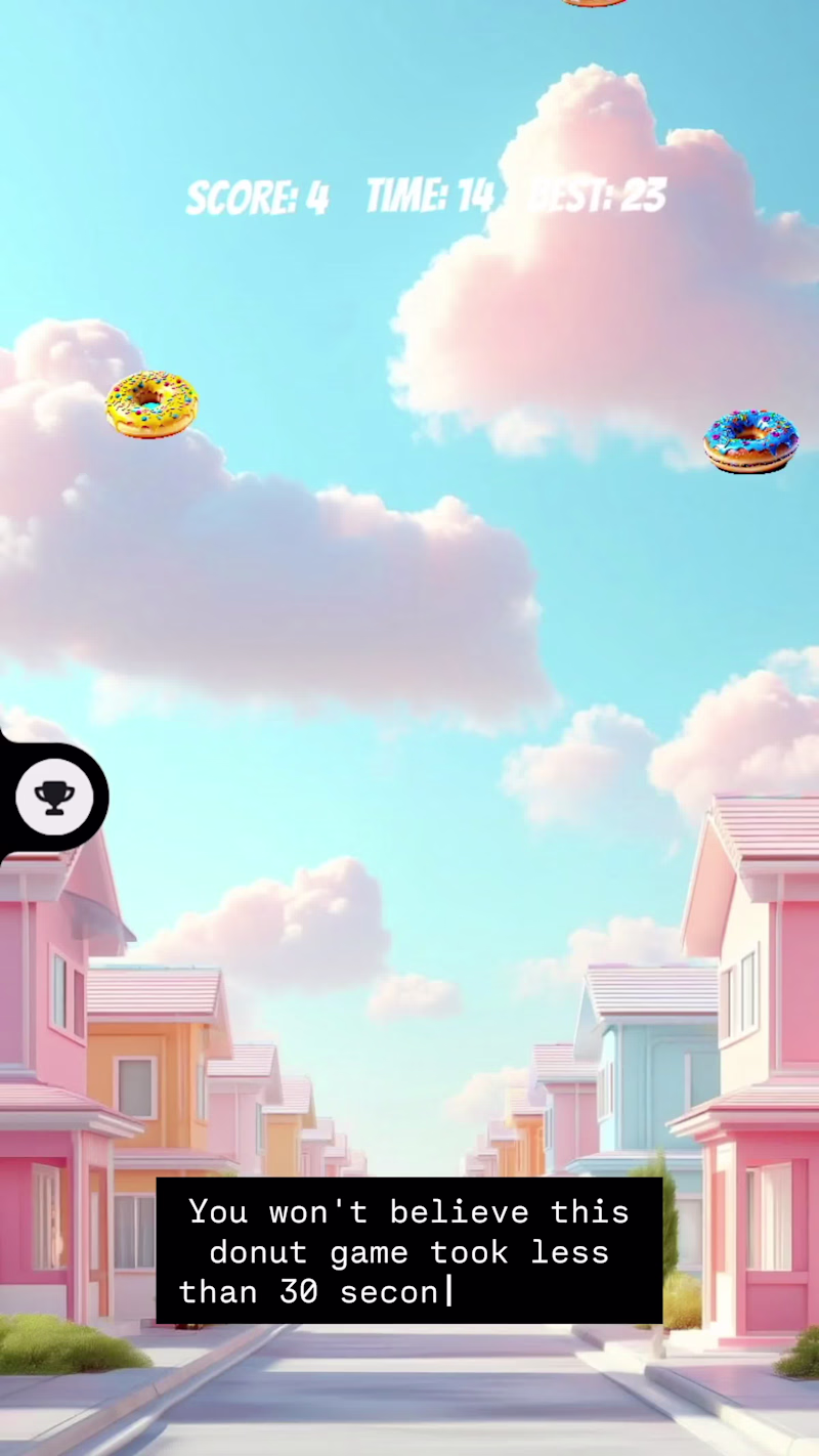 Cover image for Donut Drop is a fast-paced
