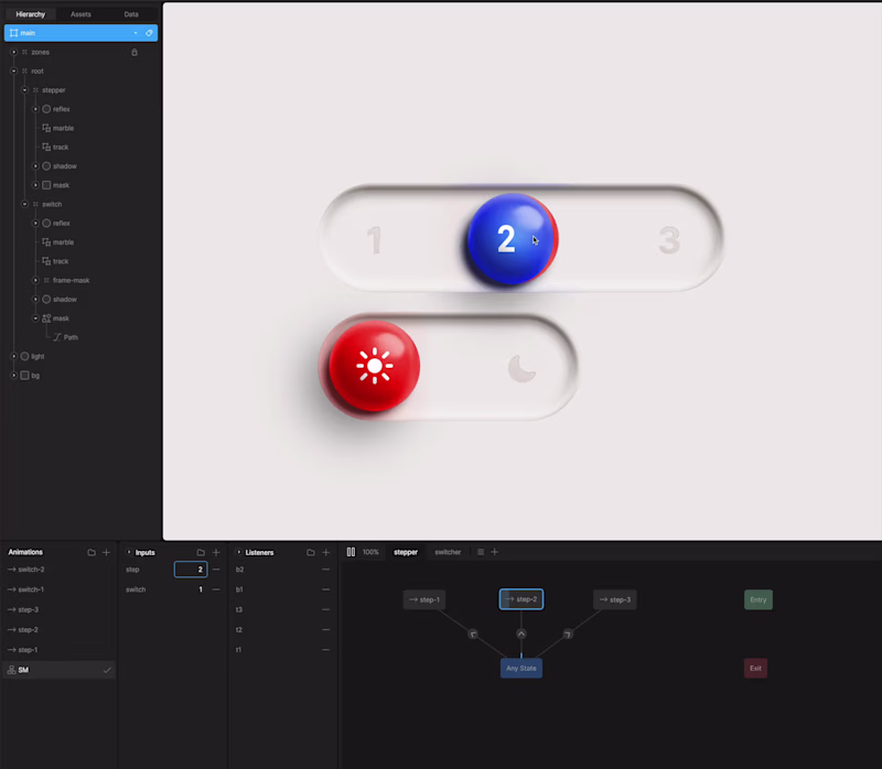 Cover image for Made these marble switchers in