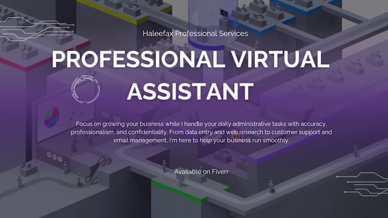 Cover image for Professional virtual assistant services focused