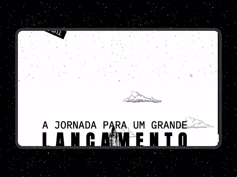 Cover image for Experimental Space-Themed Landing Page