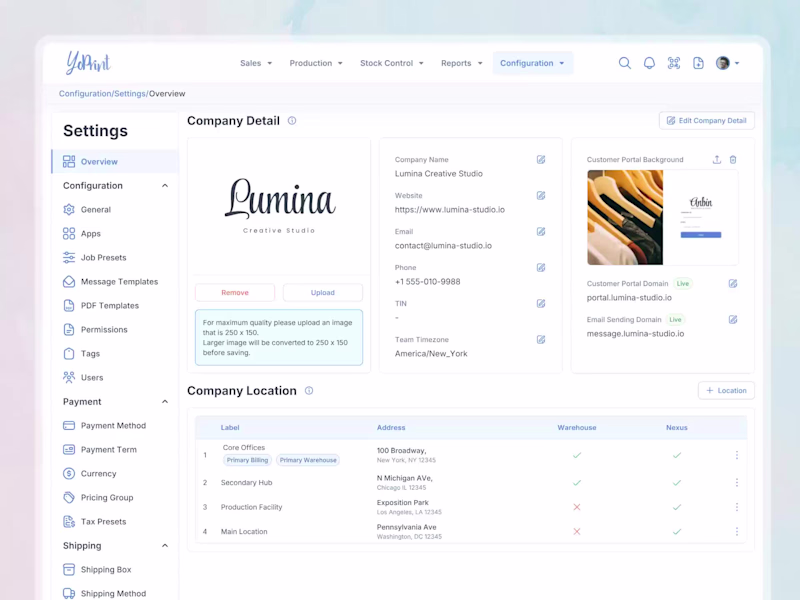 Cover image for Design Flashback: YoPrint Admin Dashboard