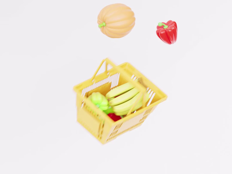 Cover image for A basket of fruits -