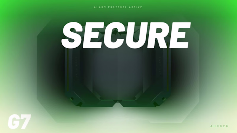 Cover image for A fictional secure-access terminal created