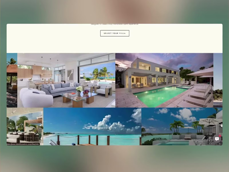 Cover image for Luxury Rental Webflow Portal. Rebrand + rebuild